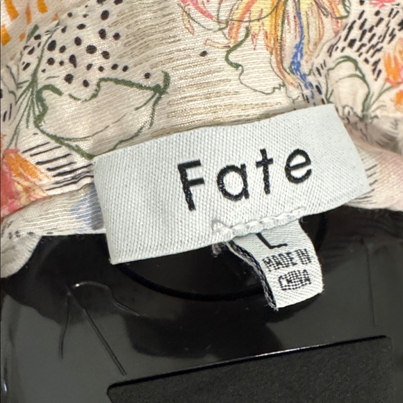 Fate Multicolor Floral Button-Down Shirt - Picture 2 of 5